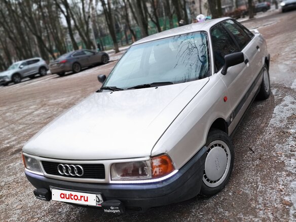 1988 Audi 80 IV (B3), серый, 230000 рублей - вид 1