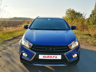2021 Lada (ВАЗ) Vesta SW Cross I, синий, 1550000 рублей, вид 1