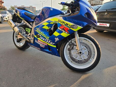 2001 Suzuki GSX-R 600, синий, 370000 рублей, вид 3
