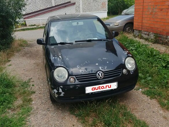 2000 Volkswagen Lupo, чёрный, 170000 рублей