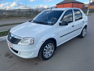 2011 Renault Logan I Рестайлинг, белый, 380000 рублей, вид 1