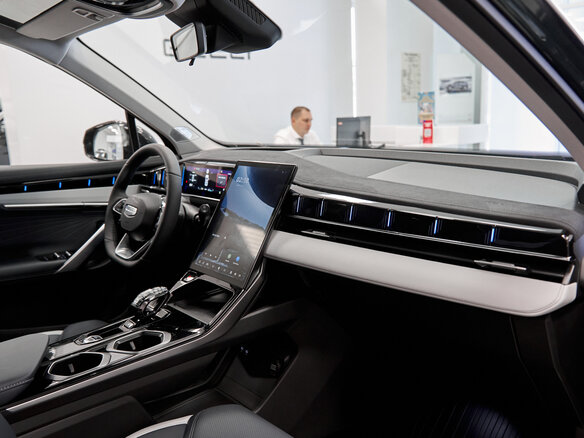 2026 Geely Atlas II, зелёный - вид 21
