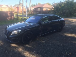 2014 Mercedes-Benz S-Класс 500 VI (W222, C217), чёрный, 3850000 рублей, вид 2