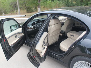 2007 BMW 7 серии 730i IV (E65/E66) Рестайлинг, чёрный, 1250000 рублей, вид 5
