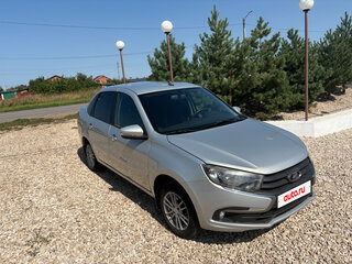 2019 Lada (ВАЗ) Granta I Рестайлинг, серебристый, 680000 рублей, вид 1