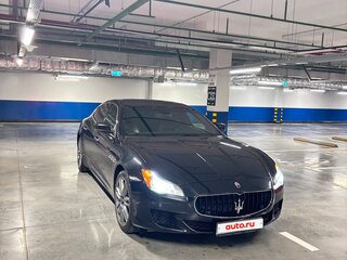 2013 Maserati Quattroporte S Q4 VI, чёрный, 2770000 рублей, вид 1