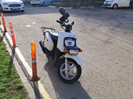 2013 Yamaha Gear, белый, 70000 рублей, вид 2