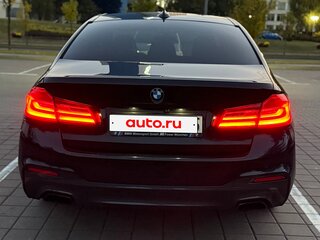 2017 BMW 5 серии 530d xDrive VII (G30/G31/G38), чёрный, 3300000 рублей, вид 5