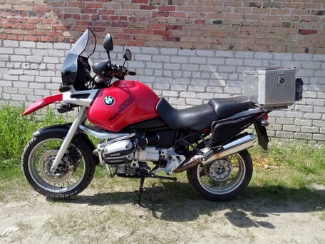 1996 BMW R 1100 GS, красный, 380000 рублей, вид 4