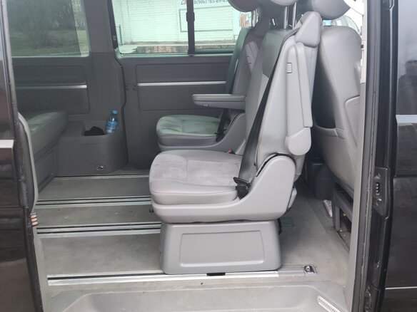 2008 Volkswagen Multivan, чёрный, 1950000 рублей - вид 12