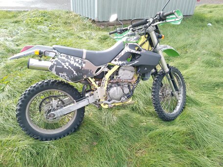 1998 Kawasaki KLX 250, зелёный, 240000 рублей, вид 1