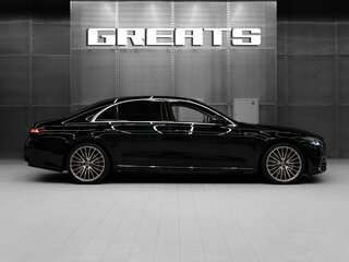 2026 Mercedes-Benz S-Класс 580 Long 4MATIC VII (W223) Рестайлинг, чёрный, 32760000 рублей, вид 4