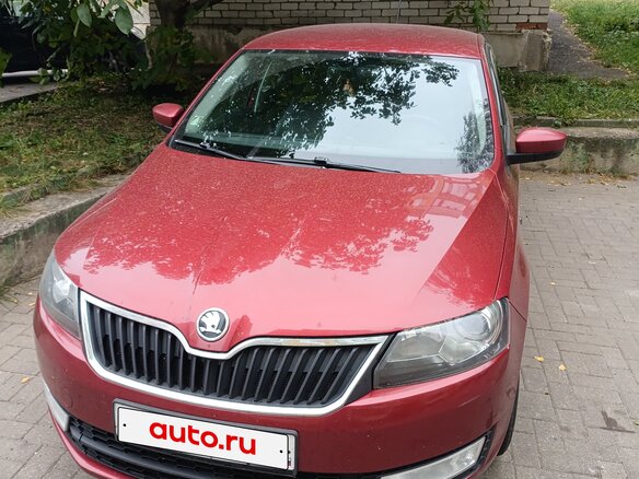 2016 Skoda Rapid I, красный, 760000 рублей