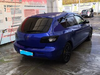 2006 Mazda 3 I (BK) Рестайлинг, синий, 650000 рублей, вид 4
