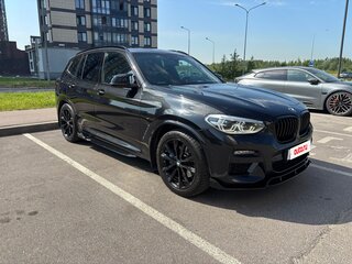 2020 BMW X3 30d xDrive III (G01), чёрный, 6500000 рублей, вид 3