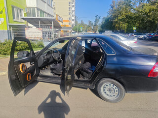 2009 Lada (ВАЗ) Priora I, чёрный, 230000 рублей, вид 4