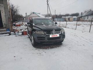2005 Volkswagen Touareg I, чёрный, 535000 рублей, вид 2