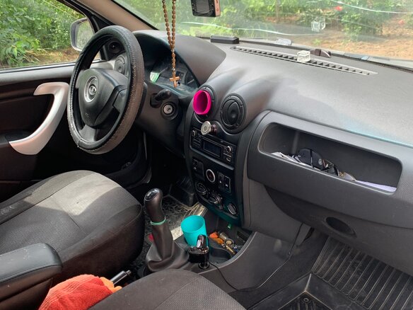 2014 LADA (ВАЗ) Largus, серебристый, 625000 рублей - вид 9