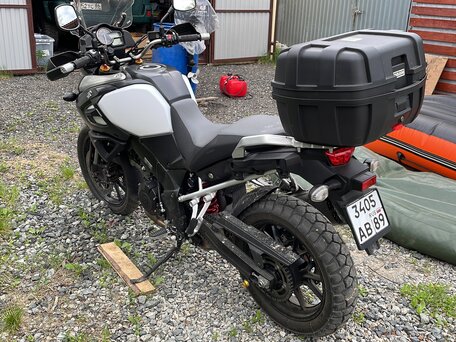 2014 Suzuki V-Strom 1000, белый, 700000 рублей, вид 3