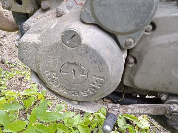 2000 Kawasaki KL 250, синий, 180000 рублей - вид 2