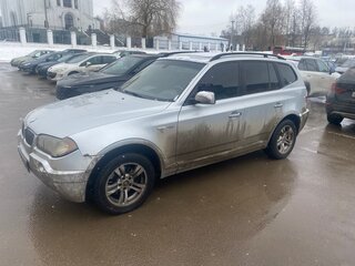 2004 BMW X3 30i I (E83), серебристый, 732000 рублей, вид 2