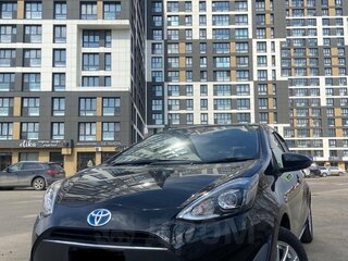 2017 Toyota Aqua I Рестайлинг 2, чёрный, 1190000 рублей, вид 3