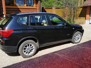 2013 BMW X3 20i xDrive II (F25), чёрный, 2800000 рублей, вид 4