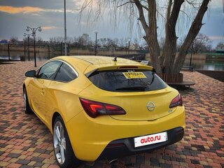 2013 Opel Astra GTC J Рестайлинг, жёлтый, 1200000 рублей, вид 5