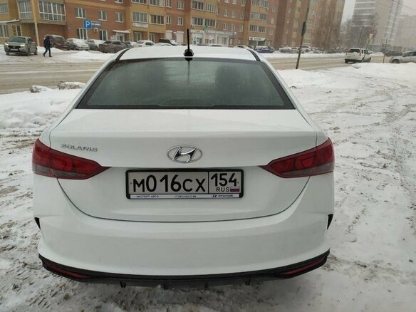 2020 Hyundai Solaris II Рестайлинг, белый - вид 12