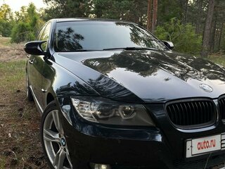 2009 BMW 3 серии 318i V (E90/E91/E92/E93) Рестайлинг, чёрный, 800000 рублей, вид 4