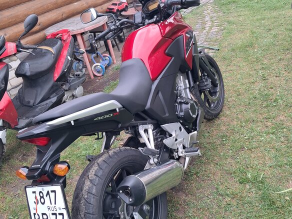 2015 Honda 400X, красный, 369000 рублей - вид 9
