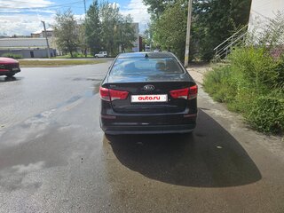 2017 Kia Rio III Рестайлинг, чёрный, 850000 рублей, вид 2