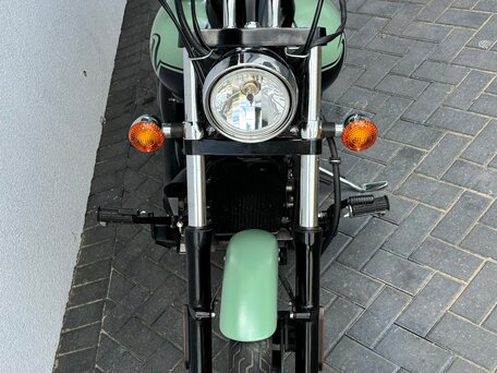 2022 Kawasaki VN900 Vulcan, зелёный, 750000 рублей, вид 4
