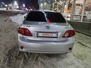 2008 Toyota Corolla X (E140, E150), серебристый, 1100000 рублей, вид 2