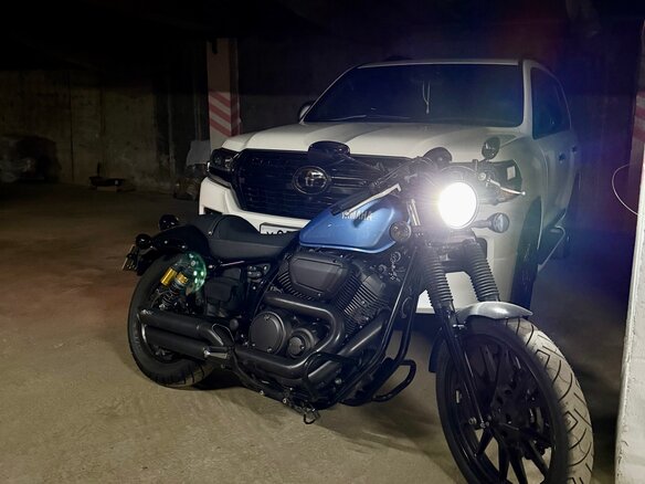 2015 Yamaha XV950 Bolt, голубой, 780000 рублей - вид 8