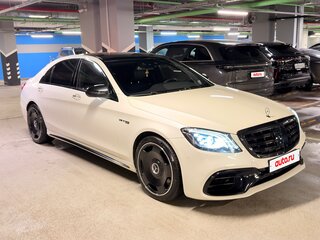 2015 Mercedes-Benz S-Класс 500 Long VI (W222, C217), белый, 3550000 рублей, вид 1