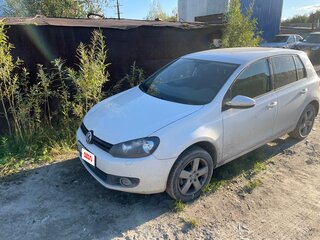 2012 Volkswagen Golf VI, белый, 800000 рублей, вид 1