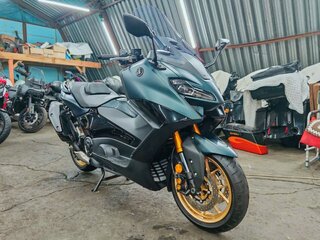 2022 Yamaha TMAX, зелёный, 1430000 рублей, вид 1