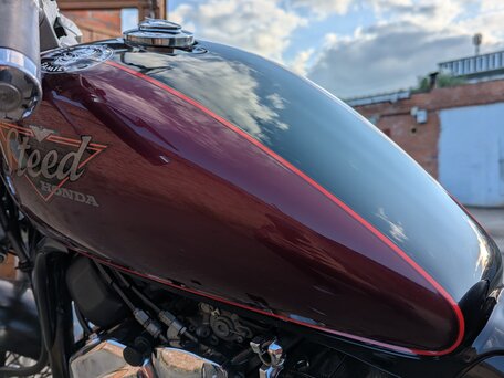 1992 Honda Steed 400, чёрный, 280000 рублей, вид 4