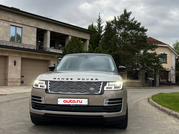 2018 Land Rover Range Rover IV Рестайлинг, бежевый, 7200000 рублей