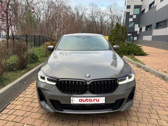 2020 BMW 6 серии Gran Turismo 630d xDrive IV (G32) Рестайлинг, серый, 7100000 рублей - вид 3