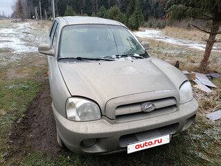 2008 Hyundai Santa Fe Classic Classic, бежевый, 450000 рублей, вид 1
