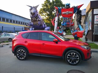 2016 Mazda CX-5 I Рестайлинг, красный, 2400000 рублей, вид 3