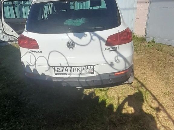 2012 Volkswagen Tiguan I Рестайлинг, белый - вид 5