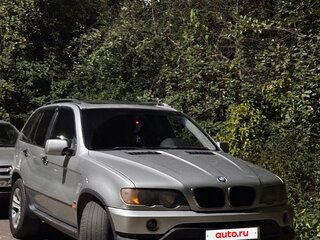 2000 BMW X5 3.0i I (E53), серебристый, 670000 рублей, вид 4
