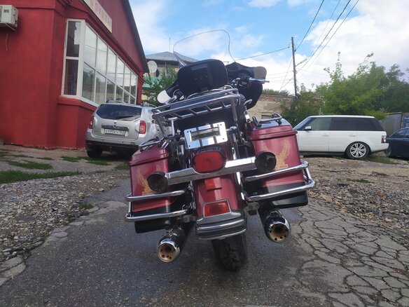 2000 Harley-Davidson Electra Glide, пурпурный, 700000 рублей - вид 10