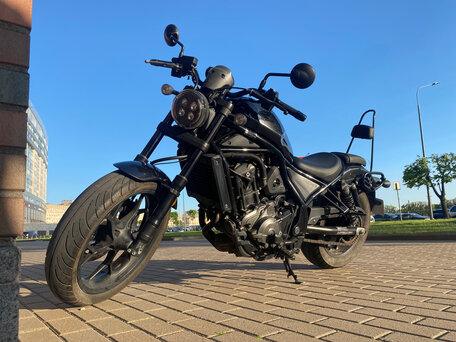 2021 Honda CMX 1100 Rebel, чёрный, 1000000 рублей, вид 1