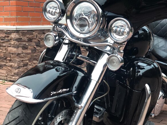 2002 Harley-Davidson Road King, чёрный - вид 2