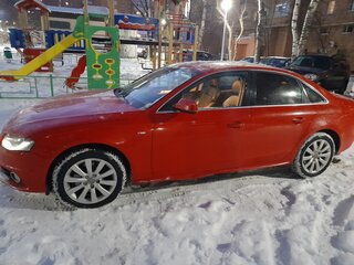 2010 Audi A4 IV (B8), красный, 1000000 рублей, вид 4
