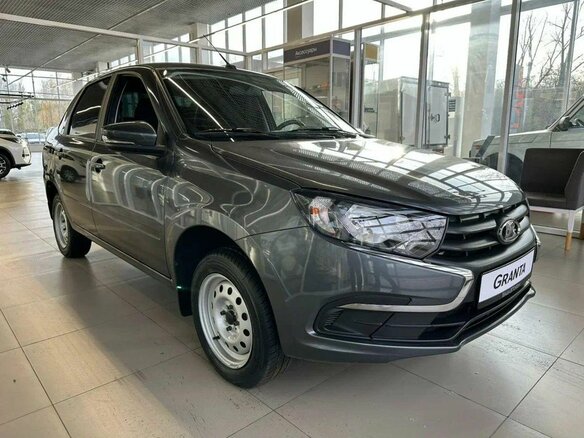 2026 Lada (ВАЗ) Granta I Рестайлинг, серый, 1121000 рублей - вид 4